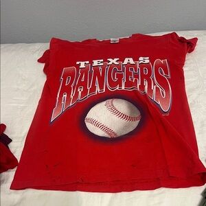 Vintage Texas rangers shirt size m